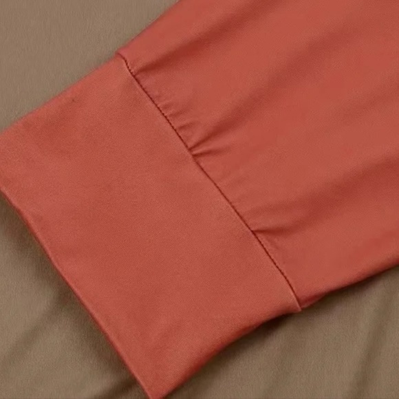 Color Blocked Shirt Long Sleeves XL - Picture 3 of 5